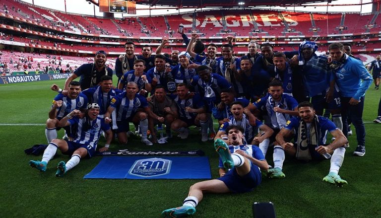 بورتو بطل الدوري البرتغالي 2022 كريستيانو رونالدو نجم مانشستر يونايتد