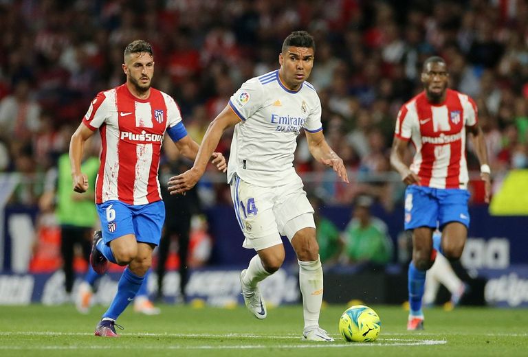 من مباراة أتلتيكو مدريد ضد ريال مدريد من مباراة أتلتيكو مدريد ضد ريال مدريد في الدوري الإسباني