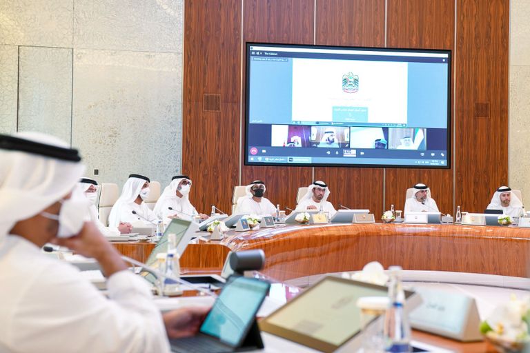 اجتماع مجلس الوزراء برئاسة الشيخ محمد بن راشد آل مكتوم اجتماع مجلس الوزراء برئاسة الشيخ محمد بن راشد آل مكتوم