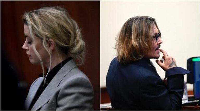 جوني ديب وأمبر هيرد