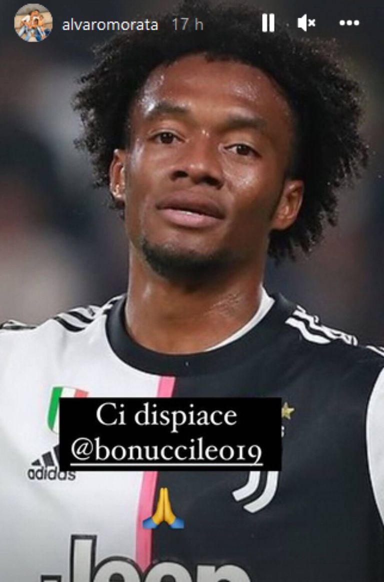 صورة الاعتذار خوان كوادرادو وألفارو موراتا وليوناردو بونوتشي