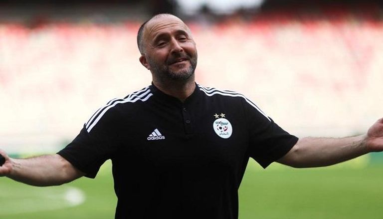 جمال بلماضي مدرب منتخب الجزائر 