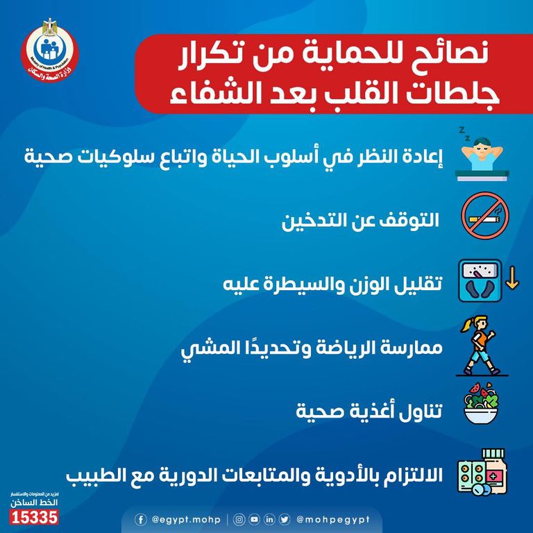 شخص يعاني من نوبة قلبية