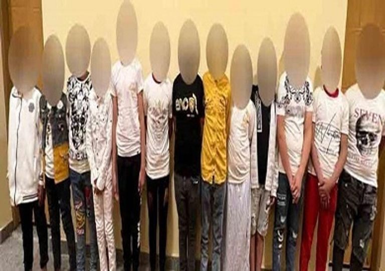 لقطة من فيديو التحرش بالسائحات