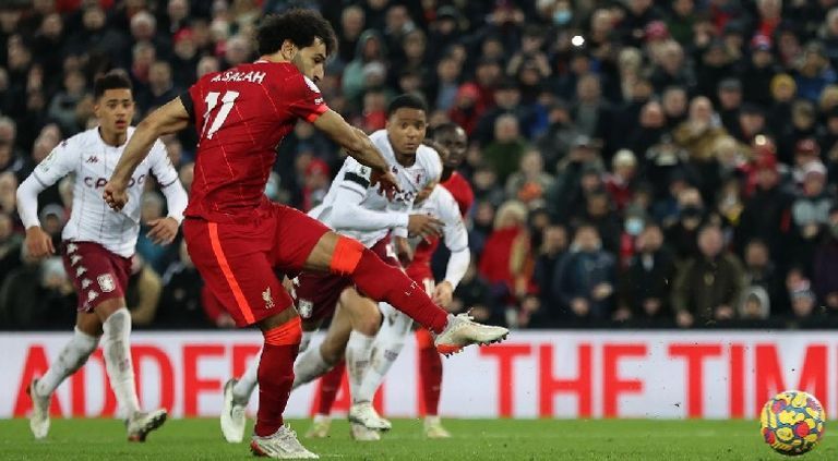 صلاح يسجل في فيلا