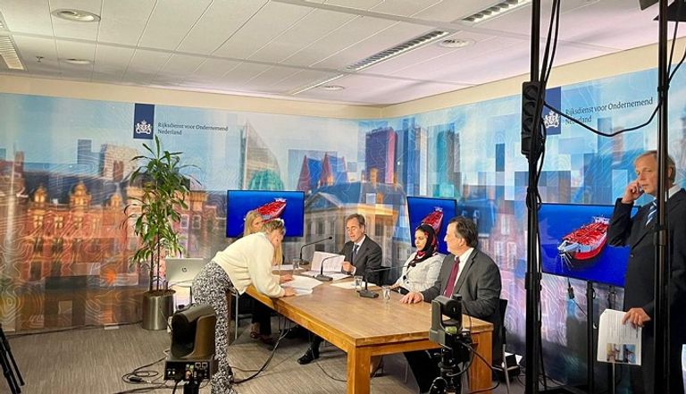 جانب من مؤتمر المانحين