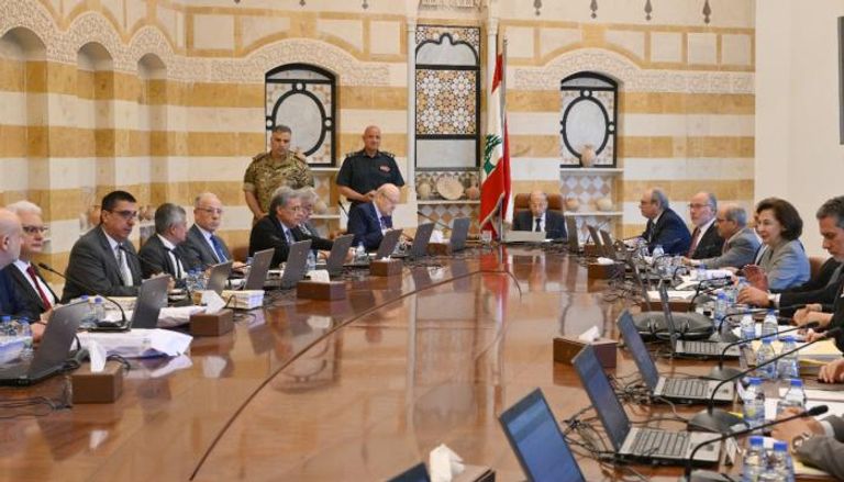 جلسة مجلس الوزراء اللبناني