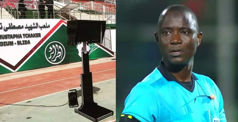 الحكم الجامبي الذي أدار مباراة الجزائر والكاميرون