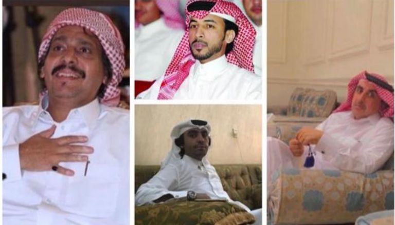 القطريون الأربعة الصادر ضدهم أحكام بالسجن
