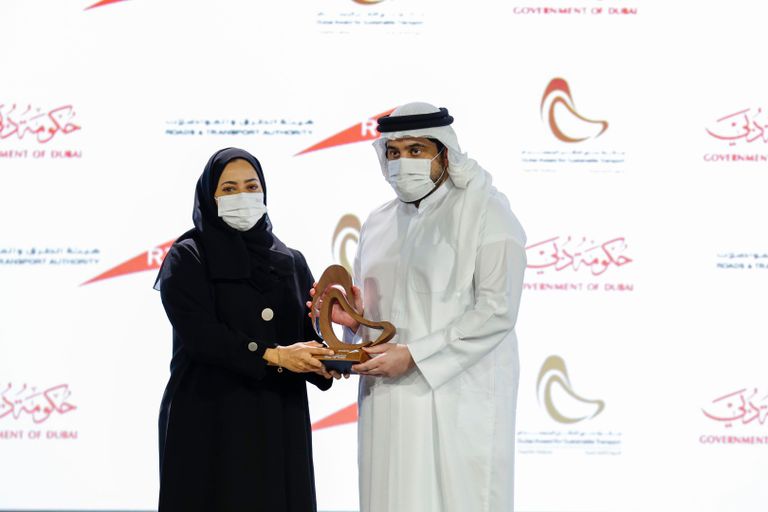 تكريم الفائزين في جائزة دبي للنقل المستدام 2021