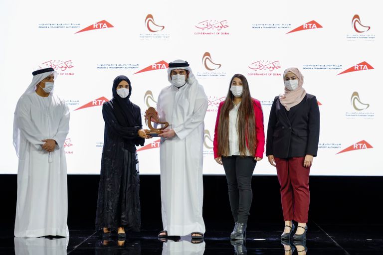 تكريم الفائزين في جائزة دبي للنقل المستدام 2021