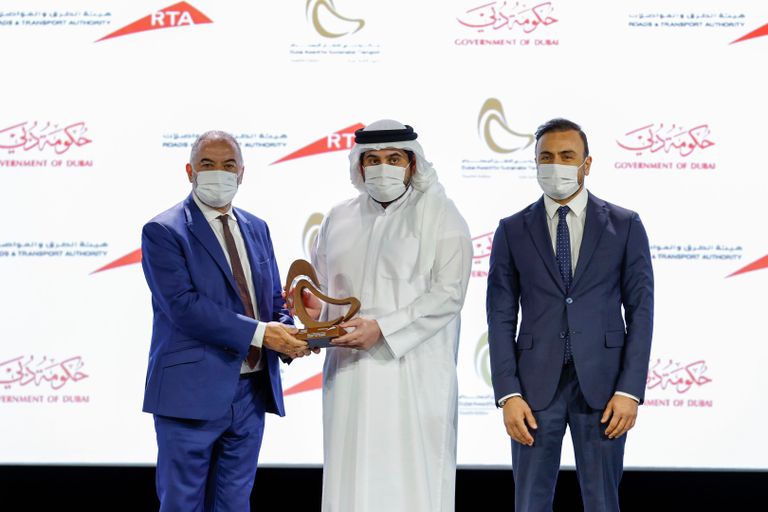 تكريم الفائزين في جائزة دبي للنقل المستدام 2021