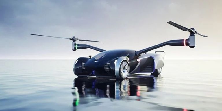 طراز XPeng HT Aero Flying Car الطراز الكونسبت Qoros Milestone