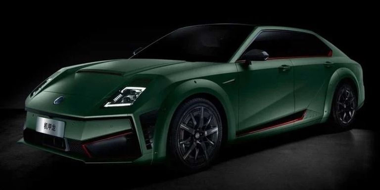 طراز Saloon Mecha Dragon الطراز الكونسبت Qoros Milestone