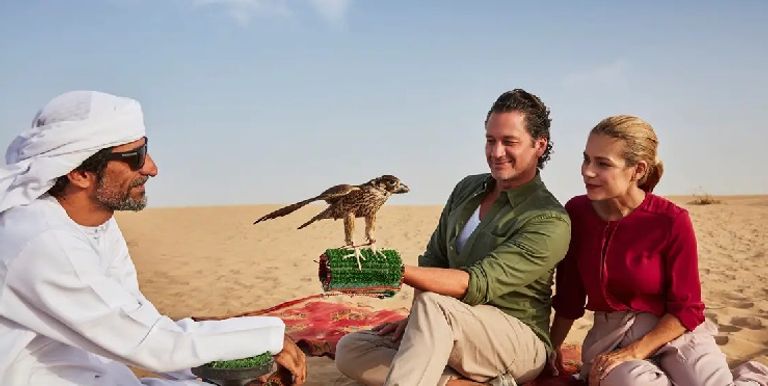 صيد الصقور الشيخ خليفة بن زايد آل نهيان