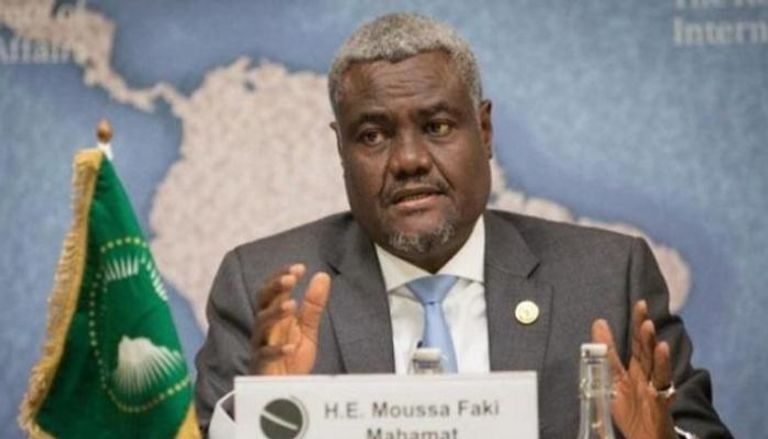 رئيس مفوضية الاتحاد الأفريقي موسى فكي 