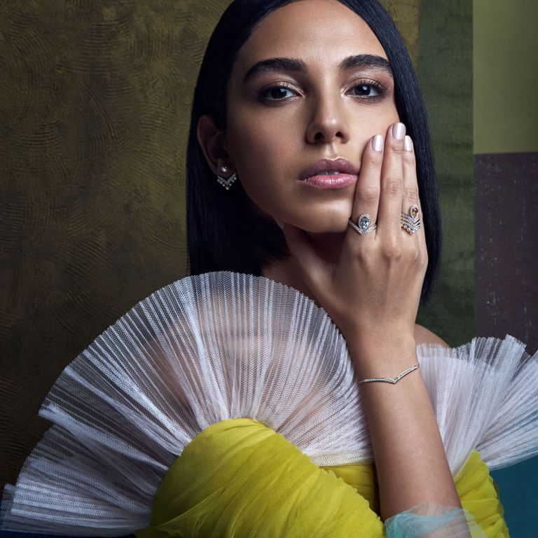 الفنانة وعارضة الأزياء المصرية سلمى أبوضيف