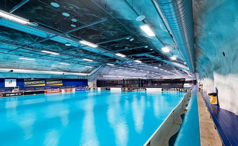 صالة للألعاب الرياضية داخل المخابي النووية في فنلندا