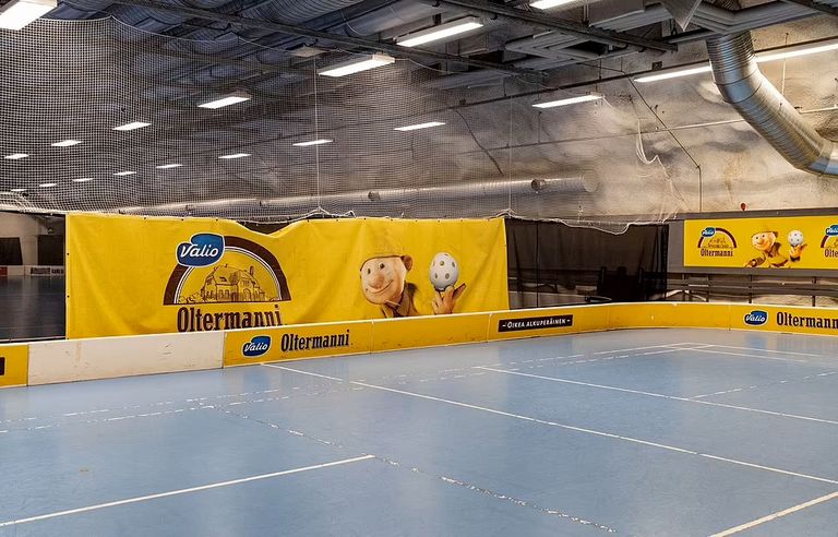 صالة للألعاب الرياضية داخل المخابي النووية في فنلندا