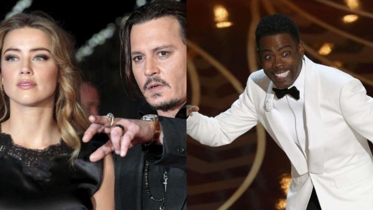 آمبر هيرد وكريس روك