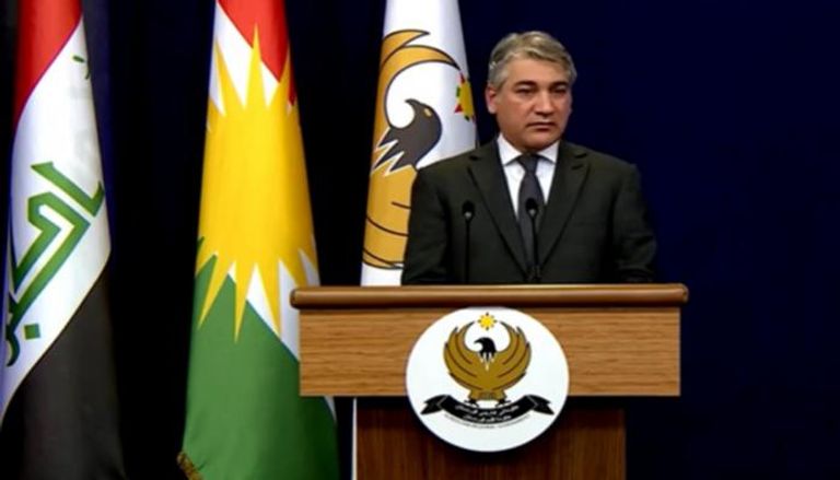 جوتيار عادل المتحدث الرسمي باسم حكومة إقليم كردستان