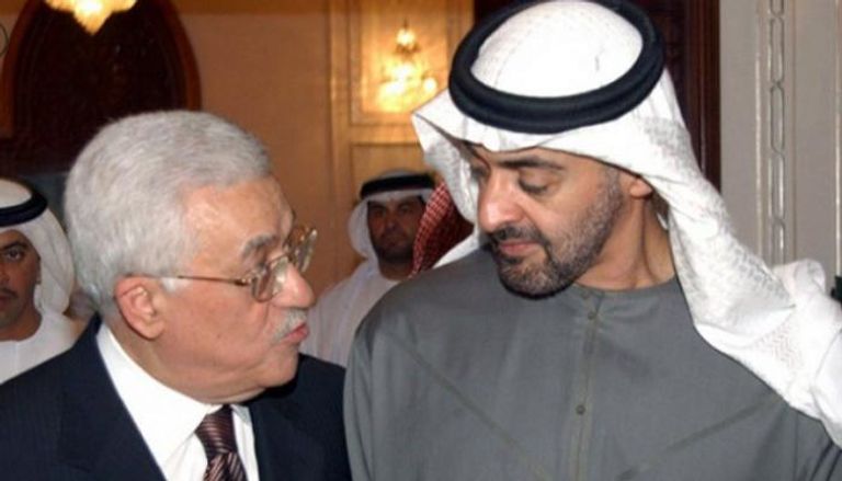رئيس دولة الإمارات والرئيس الفلسطيني - أرشيفية