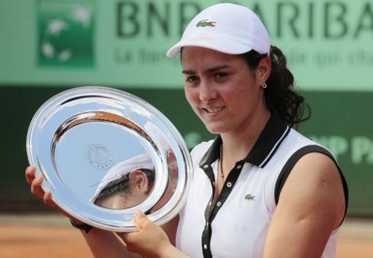 أنس جابر البطلة التونسية أنس جابر