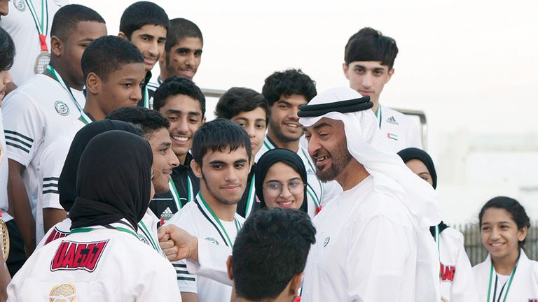 الشيخ محمد بن زايد آل نهيان