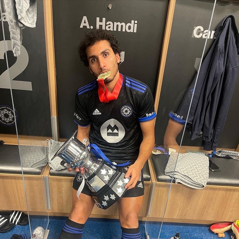 أحمد حمدي لاعب منتخب مصر الجديد أحمد حمدي لاعب منتخب مصر الجديد