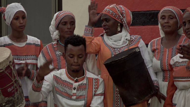 الفنانة الإثيوبية نورية حسن