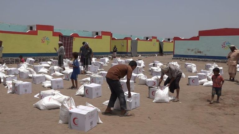 الهلال الأحمر الإماراتي باليمن