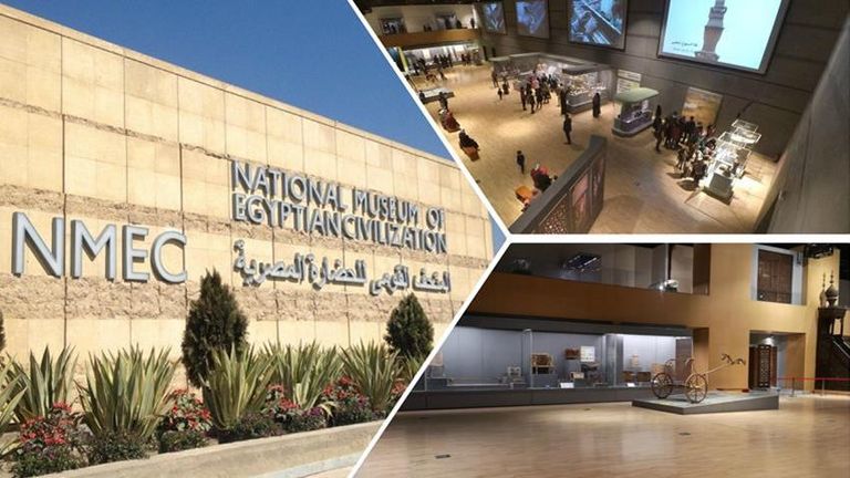 المتحف القومي للحضارة المصرية المعالم الأثرية في مصر
