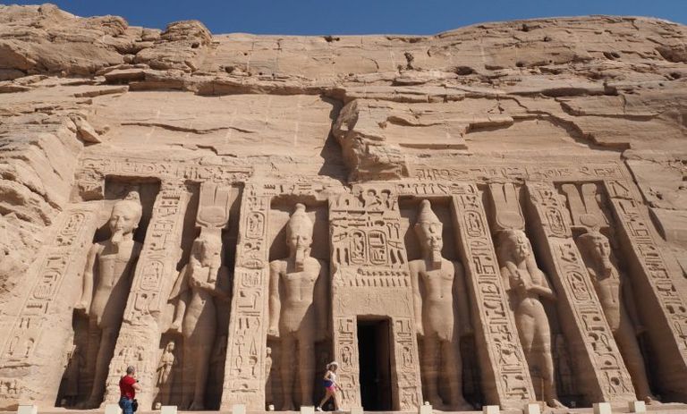 معبد أبو سمبل في مصر المعالم الأثرية في مصر