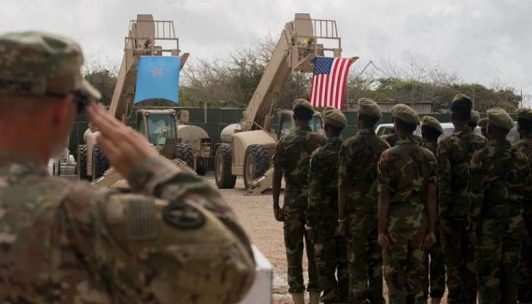 تخرج قوات صومالية بعد تدريبات على أيدي القوات الأمريكية