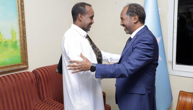 الرئيس الصومالي المنتخب ورئيس الوزراء 