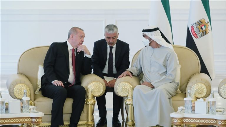 رئيس دولة الإمارات الشيخ محمد بن زايد يتلقى واجب العزاء من نائبة الرئيس الأمريكي كامالا هاريس