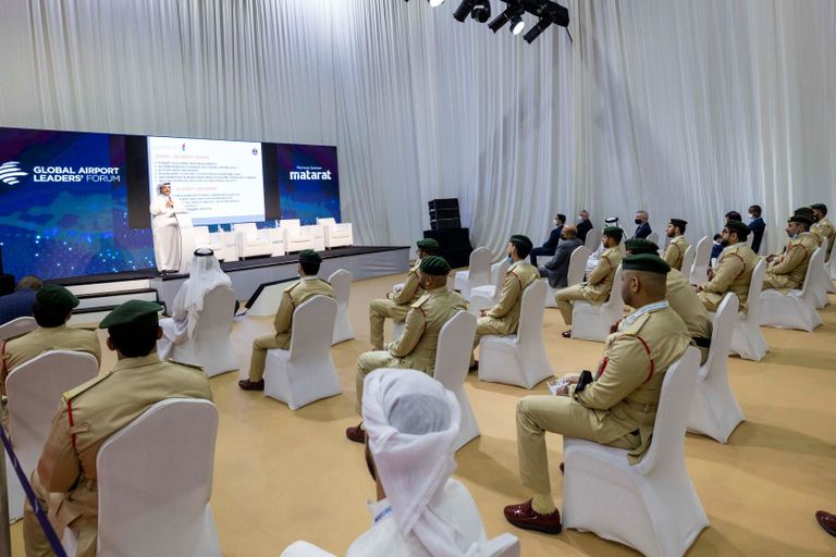 مؤتمر تطوير المطارات مطار دبي الأكثر ازدحاما بالمسافرين الدوليين