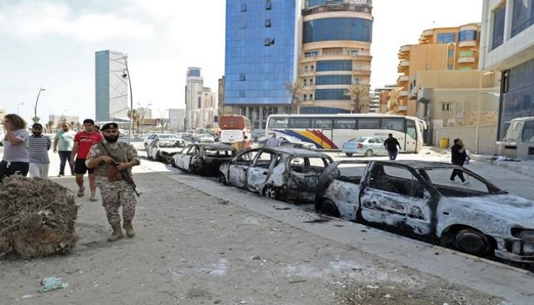 عودة الهدوء للعاصمة الليبية طرابلس بعد اشتباكات الثلاثاء