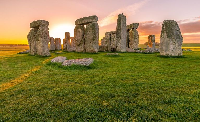 منطقة Stonehenge ممر الشهر بهوليوود