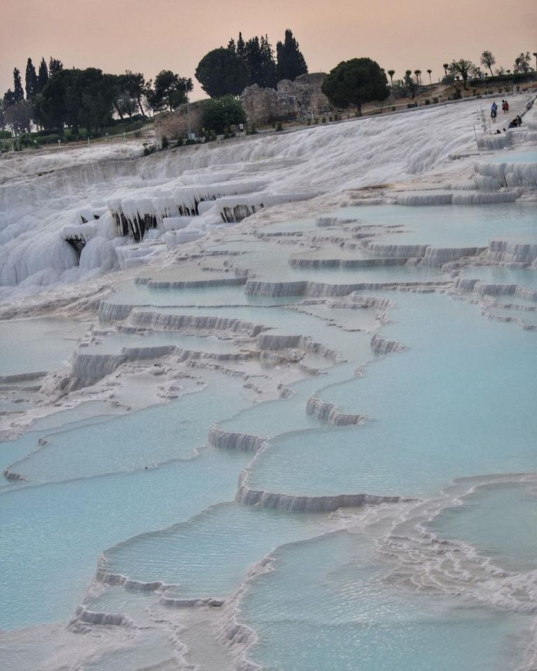 منطقة Pamukkale مستنقعات Fly Geyser