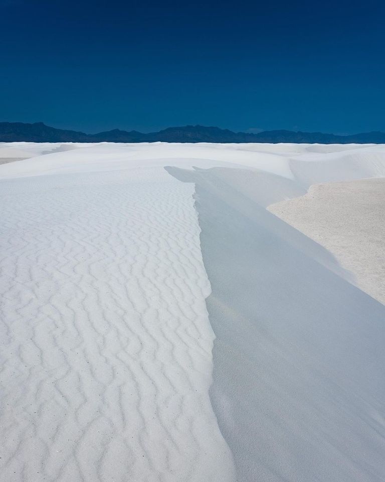 حديقة الرمال البيضاء الوطنية White Sands National Park مستنقعات Fly Geyser