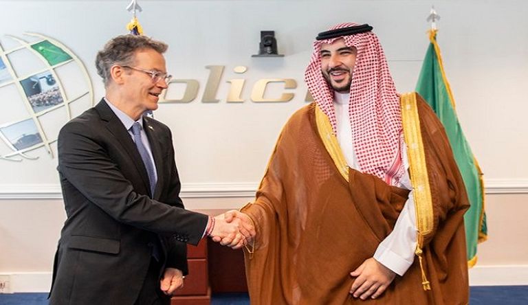 الأمير خالد بن سلمان ولويد أوستن