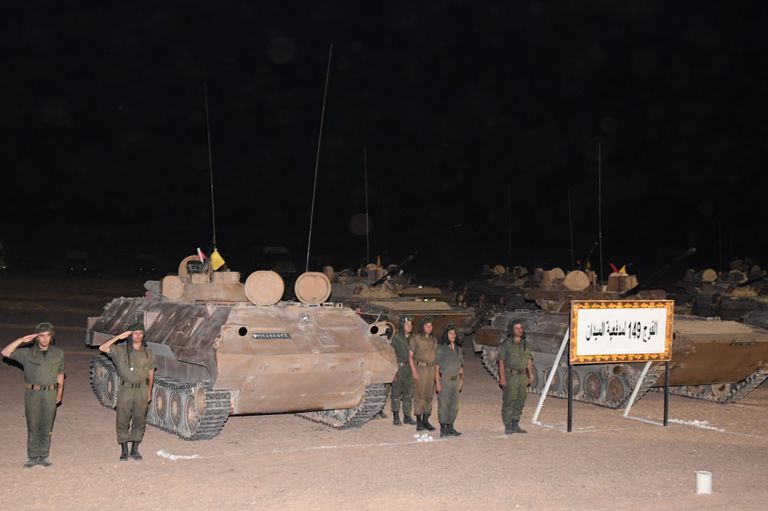 مناورات ردع 2022 للجيش الجزائري قائد الجيش الجزائري خلال إشرافه على مناورات ردع 2022