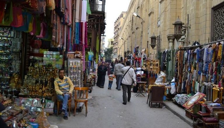 أحد أسواق القاهرة الفاطمية