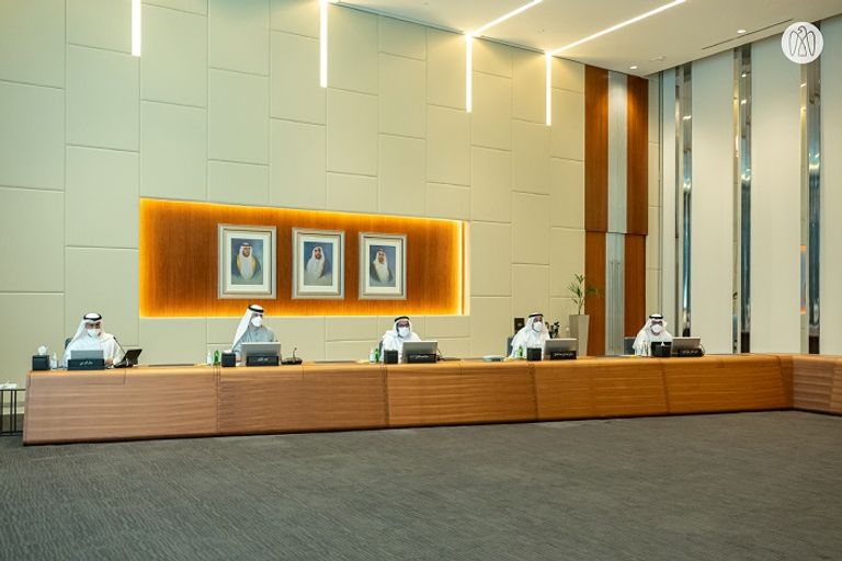 الشيخ خالد بن محمد بن زايد آل نهيان- اجتماع أدنوك