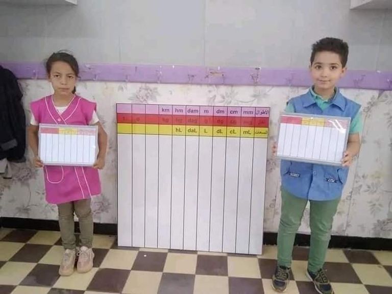 معلمة جزائرية تحول قسمها إلى تحفة فنية معلمة جزائرية تحول قسمها إلى تحفة فنية