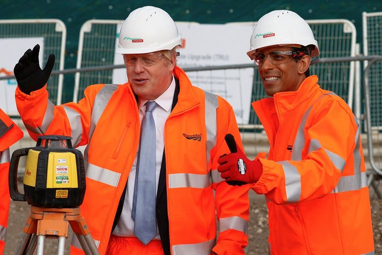 وزير المال البريطاني ريشي سوناك - أ ف ب