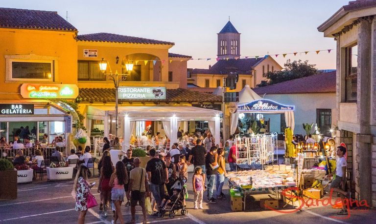 مدينة San Teodoro في إيطاليا. مدينة Bodrum التركية