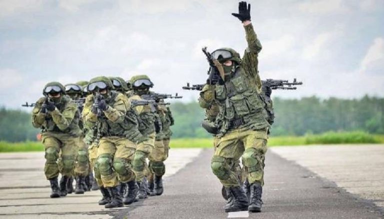عناصر من الجيش الروسي