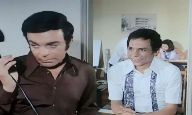 سمير صبري وعادل إمام